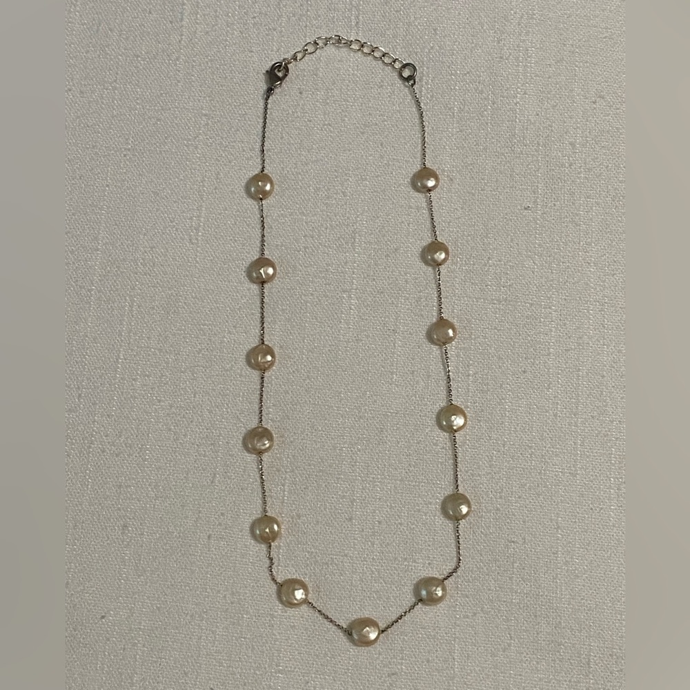 Pearl necklace costume jewelry